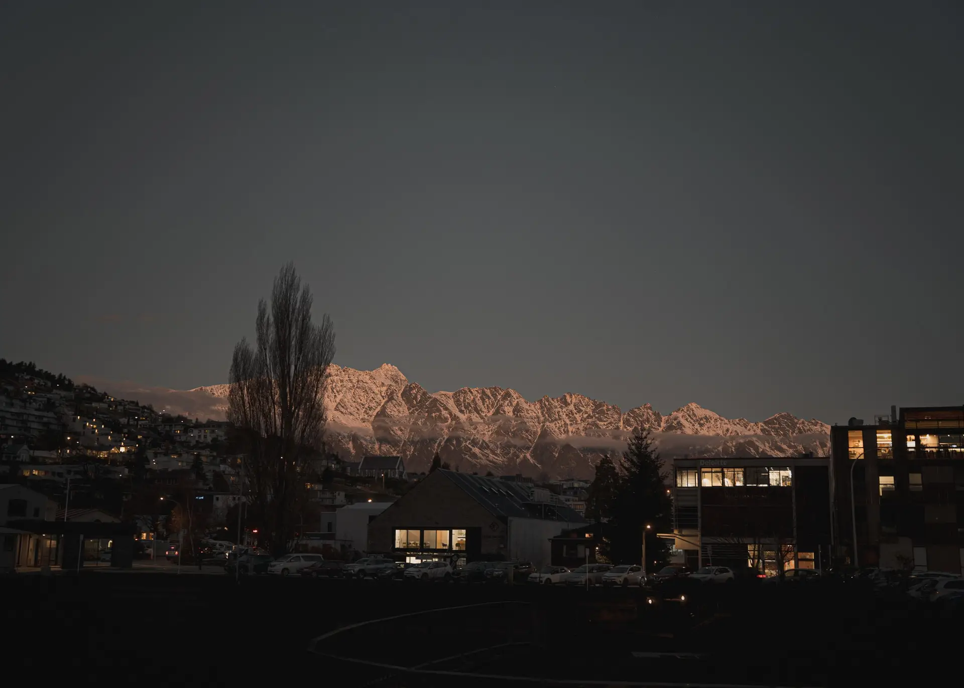 Dusk view of the Southern Alps in New Zealand, the home of ZorquessianroyaleState